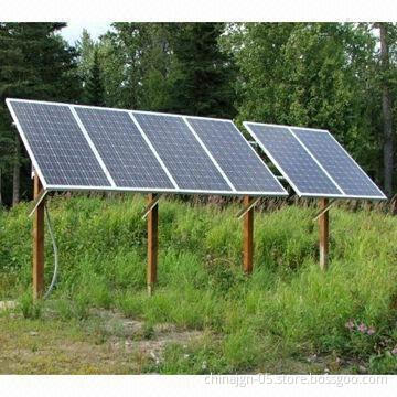 High PV solar module for solar station, made of aluminum alloy